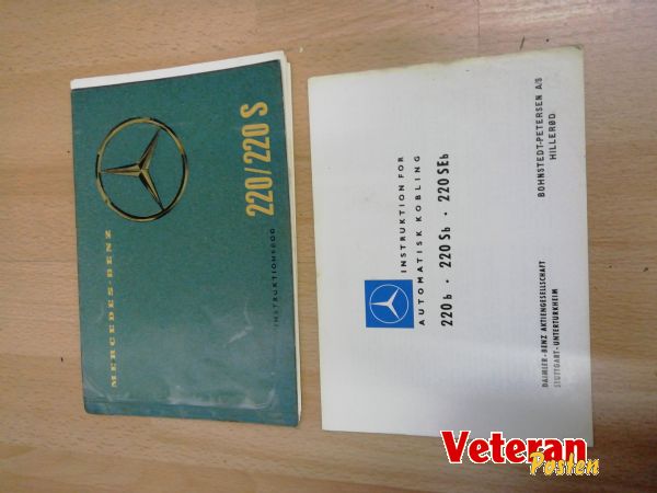 Instruktionsbog  Mercedes 